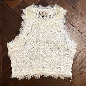 Morning Lavender Lace Top